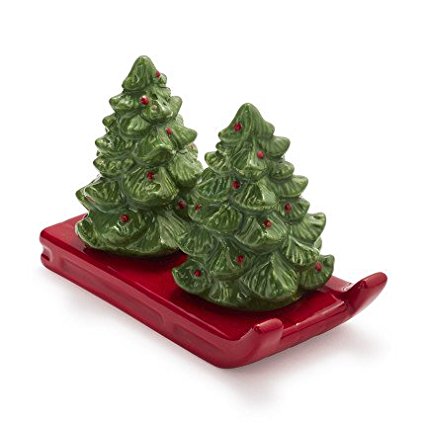 Sur La Table Tree Salt and Pepper Shaker Set, 3-Piece Set