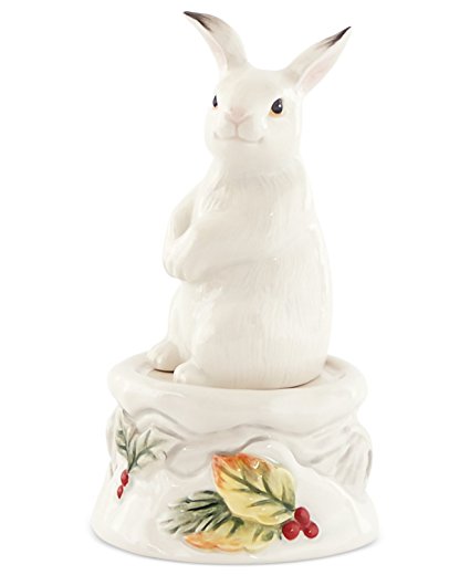 Fitz and Floyd Serveware, Woodland Holiday Salt or Pepper Shaker