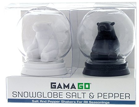 Snow Globe Salt and Pepper Shakers (By GAMAGO)