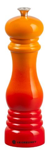 Le Creuset of America Salt Mill, 8-Inch, Flame Size: 8-Inch Color: Flame, Model: 9600200009, Outdoor & Hardware Store