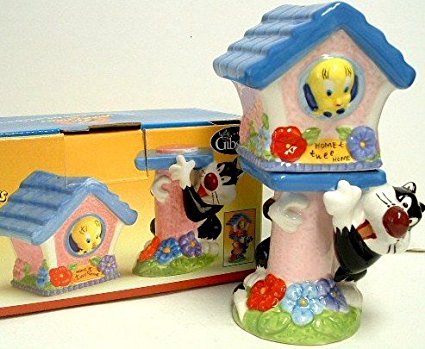 Looney Tunes TWEETY Home Tweet Home Salt & Pepper Set