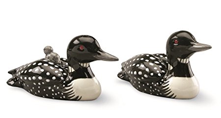 Loons Duck Decoys Salt and Pepper Shakers Ceramic