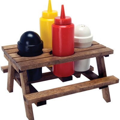 DCI Picnic Table Condiment Set, 5-Piece