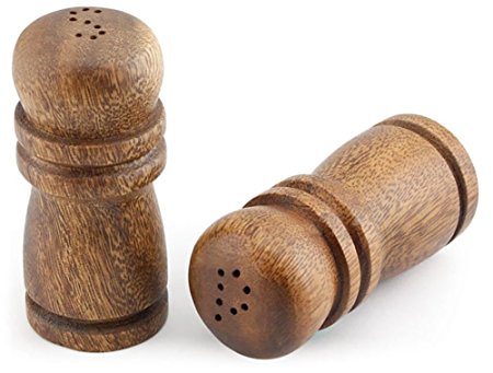 Acacia Wood Salt & Pepper Shakers 4