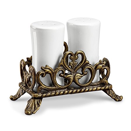 Viridian Bay Fontaine Collection Belrose Salt & Pepper Shaker Set