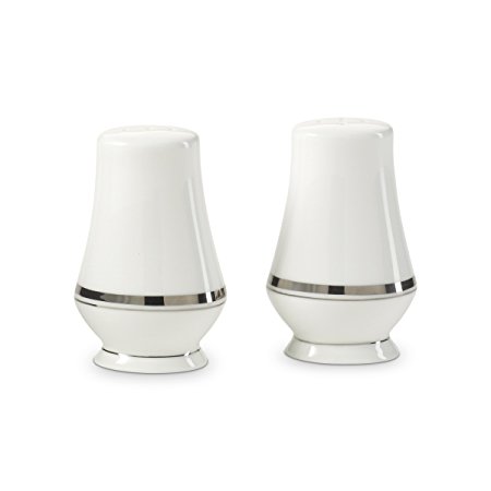 Mikasa Gothic Platinum Salt And Pepper Set, Silver