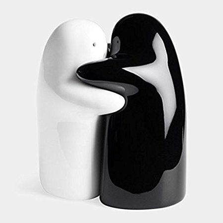 Hug Salt and Pepper Shakers Designed by Alberto Mantilla for MoMA