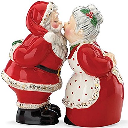 Gorham ONCE UPON A XMAS SANTA SALT/PEP